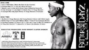 Featuring tupac shakur and skylar grey 2013. Tupac Better Dayz Disc One The Original Collection Youtube
