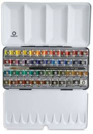 Rembrandt Watercolor Pan Sets Blick Art Materials Watercolor Pans Watercolor Paint Set Rembrandt