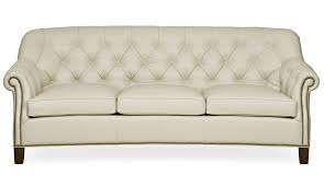 Naomi home tufted split back futon sofa faux leather/white. Elegant Porcelain White Leather Sofa