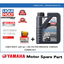 Setiap 10000 subscribers saya akan pilih seorang pemenang. Dijamin 100 Original Liqui Moly 15w 50 Combo Set With Oil Filter Street 1 Liter 4t Oil Minyak Hitam Motor Motobike Shopee Malaysia