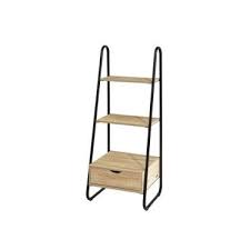 Annunci di lavoro, immobiliari e auto. Bibliotheque Etagere Style Echelle De 3 Niveaux Et 1 Tiroir Structure En Metal Frg219 N Sobuy Vente De Bibliotheque Conforama