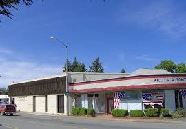 Post Office And Willits Automotive Services Willits Post Office Mendocino County