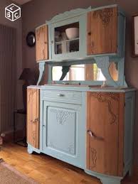 Vaisselier Vintage Entierement Relooke Relooking Meuble Ancien Mobilier De Salon Relooker Meuble