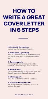 The cover letter is your opportunity to convert your résumé into a story about how you are uniquely positioned to address the organization's needs. How To Write A Great Cover Letter Resumeway Great Cover Letters Cover Letter Tips Job Application Cover Letter