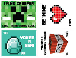 In bitmap (16 px)  help 1,137,517 downloads (984 yesterday) 9 comments 100% free. 9 Best Printable Minecraft Valentine Cards Printablee Com