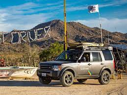 Land Rover Discovery 3 4 Slimline Ii Dachtrager Kit Fussrelingmontage Von Front Runner Black Trail Overlanding
