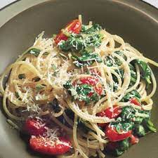 Quinoa Pasta With Spinach And Tomatoes Recipe Bon Appetit