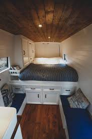Couple S Amazing Mercedes Sprinter Van Conversion Van Conversion Interior Sprinter Van Camper Van Conversion Plans