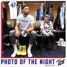 37+ 76ers coloring pages for printing and coloring. Ben Simmons Hangs Out With 10 Year Philadelphia 76ers Facebook