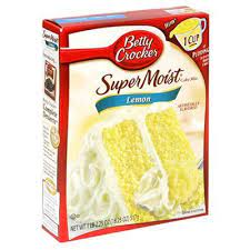 This link opens in a new tab. Buy Betty Crocker Super Moist Lemon Cake Mix American Food Shop