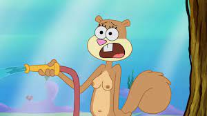Sandy cheeks naked