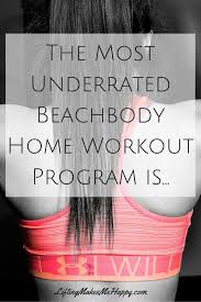 beachbody home workout program