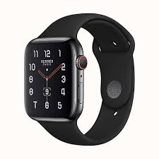 Apple watches erhältlich in 40 und 44mm. Hermes Space Black Sport Band 40mm For Apple Watch The Lux Group