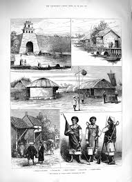 1883 French Cochin China Hue Citadel Annamite Soldiers Việt Nam Chiến Binh Viết