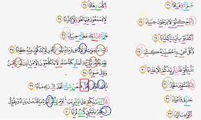 Juz amma dan juz 30, dalam arab: Tajwid Surat An Naba Ayat 26 40 Masrozak Dot Com