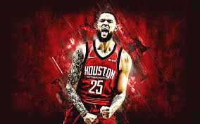 Austin rivers officially becomes a second generation knick. Download Wallpapers Austin Rivers Nba Houston Rockets Red Stone Background American Basketball Player Portrait Usa Basketball Houston Rockets Players For Desktop Free Pictures For Desktop Free