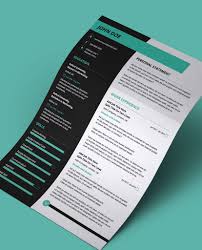 Tech Job Resume Design Vivid Colours Editable 2 Page Pdf Template Resume Design Resume Design Template Resume Template