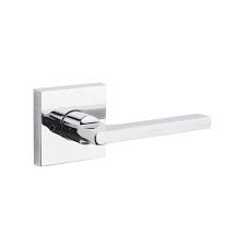 I recently purchased a baldwin keyed entry set and hired a handyman to install it. Baldwin Pvsqucsr260 Polished Chrome Square Privacy Lever Set With Contemporary Square Rose Pullsdirect Com