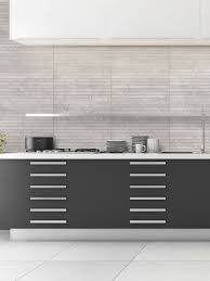 Modern Light Gray Subway Backsplash Tile Contemporary Design In 2020 Modern Kitchen Backsplash Kitchen Tiles Backsplash Contemporary Modern Kitchen