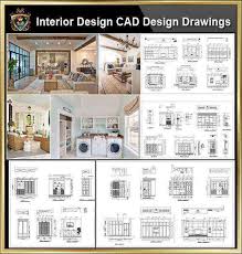 50 modern house plan in autocad dwg records. Interior Design Cad Design Details Elevation Collection Residential Building Living Room Bedroom Restroom Decoration Autocad Blocks Drawings Cad Details Elevation Free Download Architectural Cad Drawings