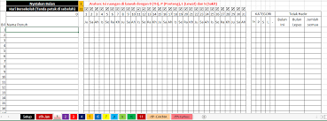 This is coding of my system. Template Kedatangan Murid Free Download Excel File Mykssr Com