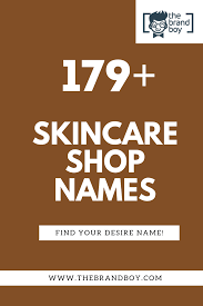 Try purchasing a brandable business name. Skin Care Names Ideas Nuevo Skincare