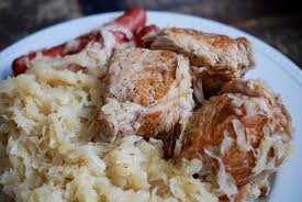 2 medium yellow onions, thinly sliced. Instant Pot Pork Sauerkraut Maria Makes Wholesome Simple Recipes For Every Day