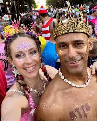 baytobreakers #5 together, and we had a BLAST! Perfect weather ☀️ and lots  a great costumes! We had so much fun being merpeople 🧜 #baytobreakers  #bay2breakers #baytobreakers2024 #bay2breakers2024