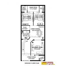 Image Result For House Plan 20 X 50 Sq Ft Narrow House Plans House Map How To Plan