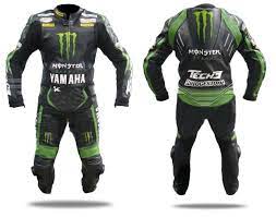Green Black Kawasaki Motorcycle Leather Suit Jacket Pants Motorcycle Leathers Suit Mens Outfits Jackets