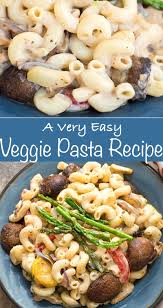 Quick And Easy Weeknight Pasta Recipe Packed With Yummy Vegetables And Topped With Simple Pasta Perf Vegetarian Pasta Recipes Pasta Recipes Easy Pasta Recipes