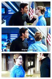 Kara And Mon El Bickering Like An Old Married Couple Good To See You Dana Supergirl Tv Supergirl Superman Supergirl