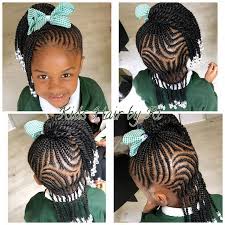 Birthday Hairstyle For A Cutie Kidshairbyri Kidshairstyles Cornrows Northlondon Kidssalon Kidsh Black Kids Hairstyles Birthday Hairstyles Hair Styles