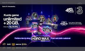 Check spelling or type a new query. Tri H3ro Max Perdana Dan Paket Data Buat Main Game Secara Unlimited Gadgetren