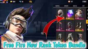 Golds or diamonds will add in account wallet automatically. Free Fire Rank Store New Update Free Fire Rank Token New Bundle Rank Token New Bundle In Ff Youtube