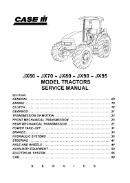 Case Ih Jx90 Tractor Service Repair Manual By 163215 Issuu