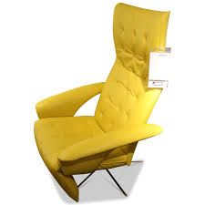 Dieser tolle relaxsessel in gelb ist drehbar und verfügt zudem über eine schaukelfunktion. Relaxsessel Square Medi Leder Gelb Manuelle Verstellbarkeit Sessel Sessel Mobelfirst
