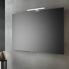 Luce per il bagno, mobile con bracci: Specchio Bagno Senza Cornice 100x80 Cm A Led San Marco