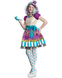 Harley Quinn Birds Of Prey Costume Spirit Halloween Ever After High Madeline Hatter Girls Costume At Spirit Halloween You Ll Look Tea Rifi Fancy Dress For Kids Fancy Dress Costumes Halloween Costumes For Girls