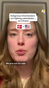 We will not be colonized by anyone.” AJ+ spoke to a Greenlandic Indigenous  lawmaker who is pushing back against both Trump and Greenland's historic  colonizer, Denmark.
