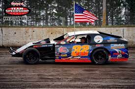 32x - Allen Gessel Jr Modified Racing Race Car Flag Wissota Speedshopnorth Mn Wi Ncs Brainerd 32 Ge Dirt Racing Dirt Track Cars Late Model Racing