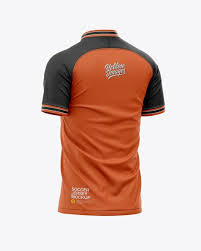 Men S Soccer Raglan Jersey Mockup Back Half Side View In Apparel Mockups On Yellow Images Object Mockups Shirt Mockup Clothing Mockup Design Mockup Free