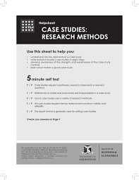 The case study method is a widely used systematic field research technique in sociology these days. Case Studies Research Methods Use This Sheet To Help You Helpsheet