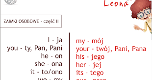My Czy Mine Jak Uzywac Zaimki Osobowe W Angielskim Math Math Equations
