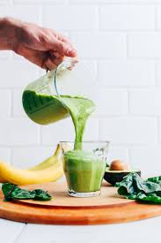 Avocado Banana Green Smoothie Minimalist Baker Recipes Recipe Plant Based Snacks Green Smoothie Recipes Green Smoothie
