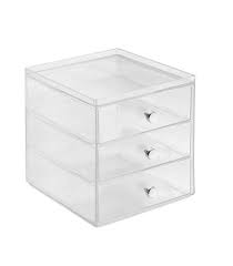 Si vous voulez toujours être en mesure de fermer vos crayons dans un conteneur, mais ont un moyen facile d'y accéder sur votre bureau, ce tiroir est parfait. Boite De Rangement Pour Cosmetiques 3 Tiroirs