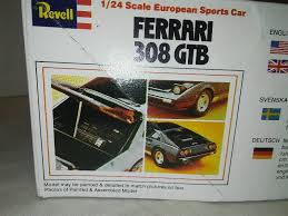 308 gts ferrari 1:24 scale plastic model kit (revell, 1982). Nib Revell Ferrari 308 Gtb 7302 Collectible Amt Mpc Revell Monogram Model Car Kits New In Box Nib Some Quality Assembled By An Auto Bodyman Dewalt Saw Vikings Tonka John Deere Vintage