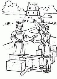 This is why the tower is called the tower of babel. perhaps the origin of the word babble. Tower Of Babel Coloring Pages Free Coloring Home