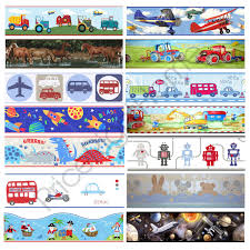 We have borders for your kitchen, bathroom, bedroom, recreation room, virtually any room in your home or office. Boys Themed Wallpaper Borders Kids Bedroom Cars Dinosaur Space Wall Decor Ebay