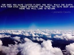 For Once You Have Tasted Flight You Will Walk The Earth With Etsy In 2020 Flight Nurse Da Vinci Quotes Walk The Earth